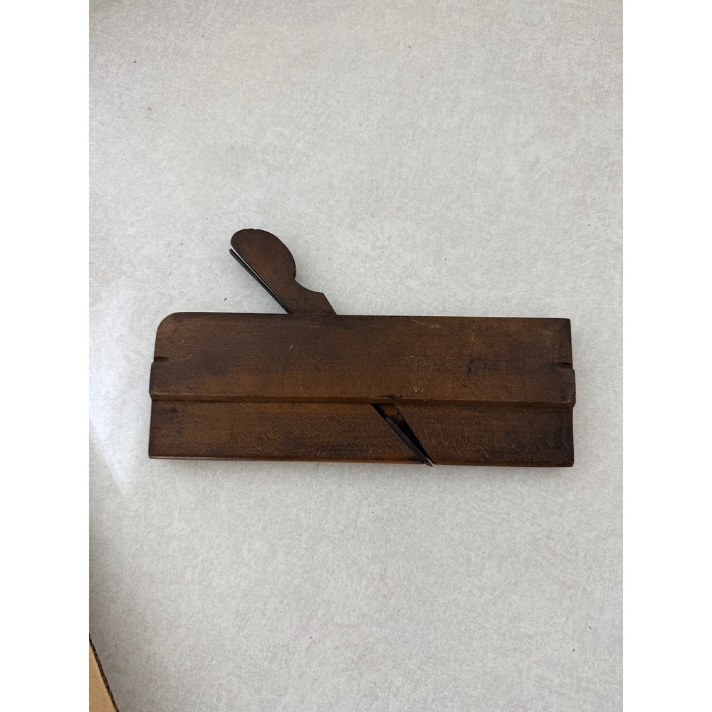 Antique M. McLeod No. 180 Wooden Molding Plane Vintage Woodworking Hand Tool